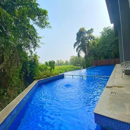 Luxury Apartment W Infinity Pool Nr Candolim Beach